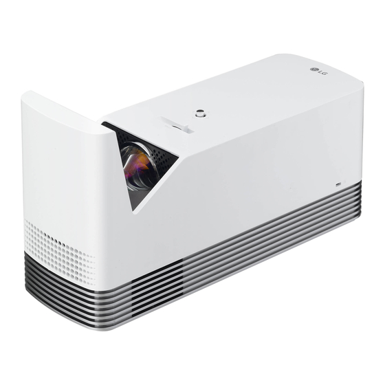 LG CineBeam Laser Manual Del Usuario