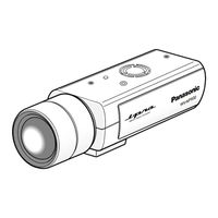 Panasonic WV-NP502E Manual De Instrucciones