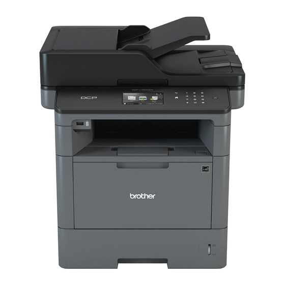 Brother DCP-L5500DN Guía De Consulta