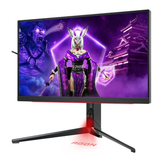 AOC AGON PRO AG274QXM Manual Del Usuario