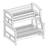 Bayside Furnishings JORTOFBB Instrucciones De Ensamble