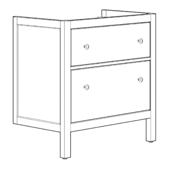 IKEA HEMNES Manual De Instrucciones