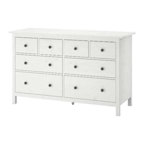 IKEA HEMNES Manual De Instrucciones