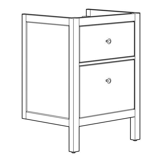 IKEA HEMNES Manual De Instrucciones