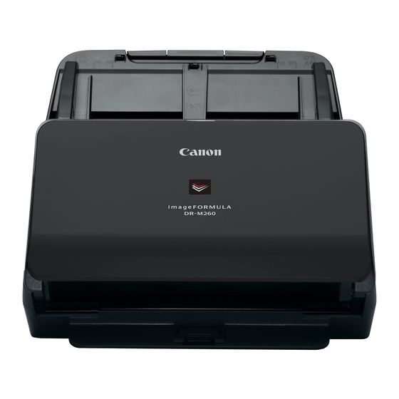 Canon imageFORMULA DR-M260 Manuales