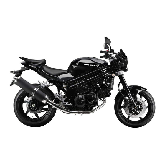 HYOSUNG Comet 650 FI Manuales