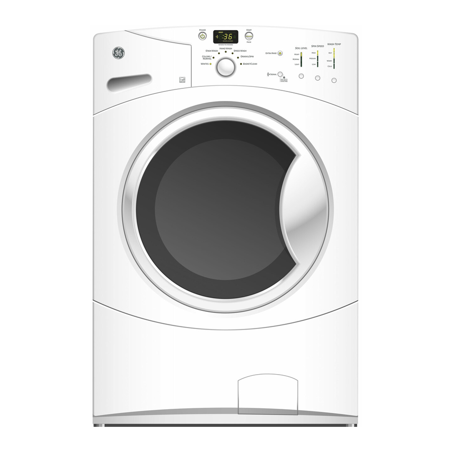 GE GFWN1000 Manual Del Propietario E Instalación