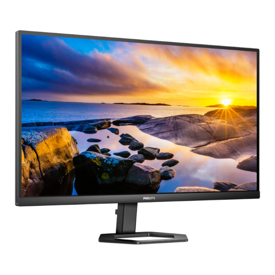 Philips 27E1N5600HE Manual De Usuario