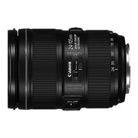 Canon EF24-105mm f/4L IS II USM Manual De Instrucciones