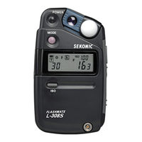 Sekonic FLASHMATE L-308S Manual De Instrucciones