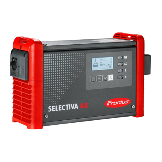 Fronius Selectiva 2040 2kW Manual De Instrucciones