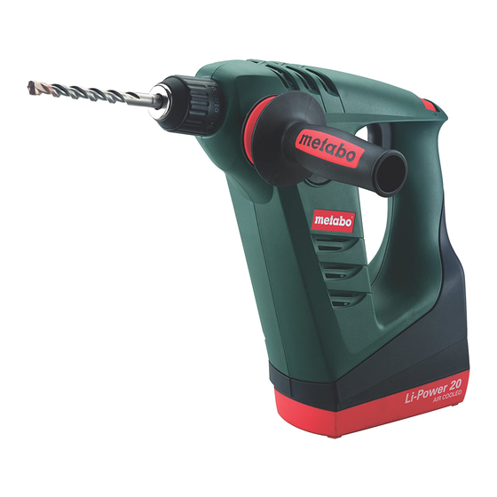 Metabo BHA 18 Instrucciones De Manejo