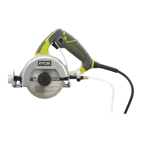 Ryobi TC401 Manuales