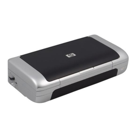 HP Deskjet 460 Guía De Instalación Inicial