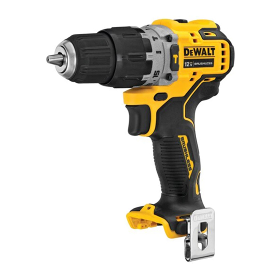 DeWalt DCD706 Manuales