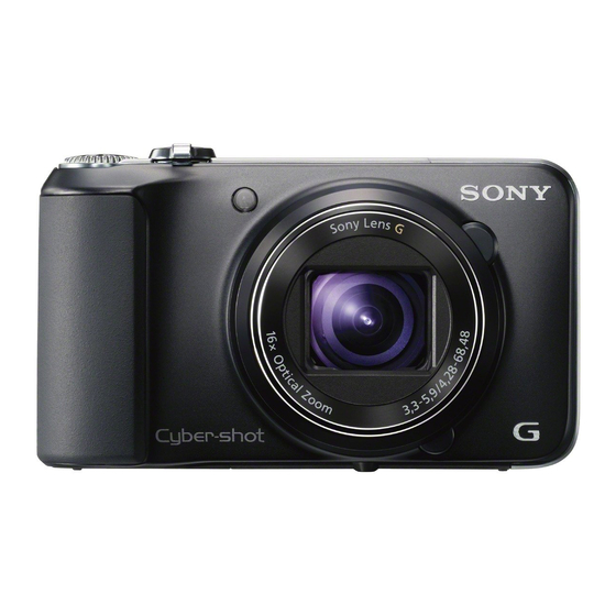 Sony Cyber-shot DSC-HX10V Manual De Instrucciones