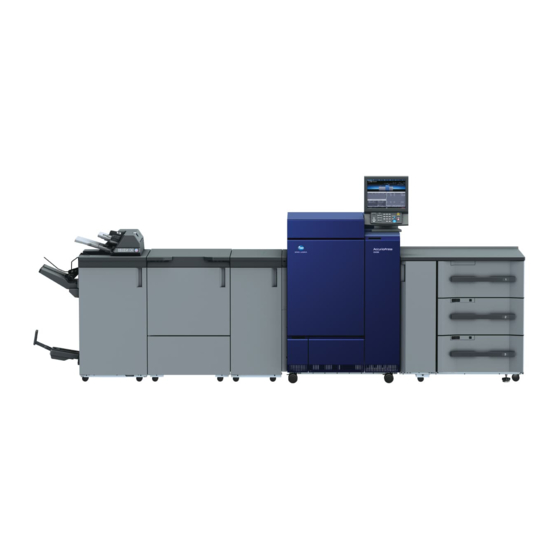 Konica Minolta AccurioPress C6100 Guía Rápida