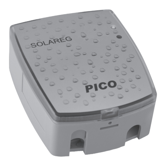 Prozeda Solareg PICO 200 Manual De Usuario