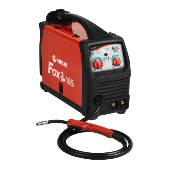 Helvi FOX 165 Manual De Instrucciones