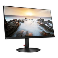 Lenovo ThinkVision P32u-10 61C1 Guia Del Usuario