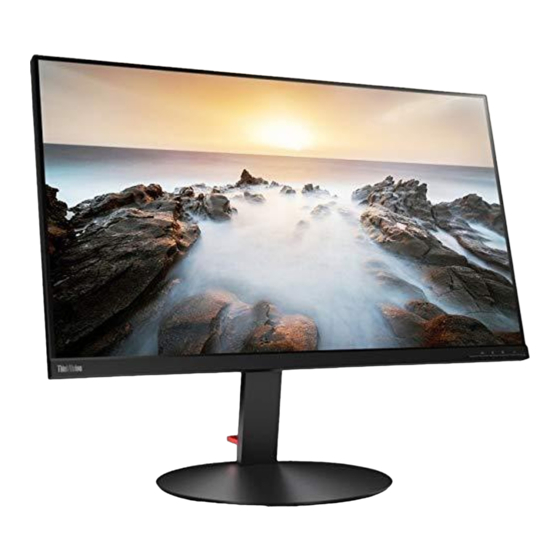 Lenovo ThinkVision P32u-10 61C1 Manuales