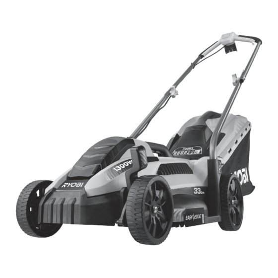 Ryobi RLM13E33S Traducción De Las Instrucciones Originales
