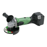 Hitachi G 14DSL Manual De Instrucciones