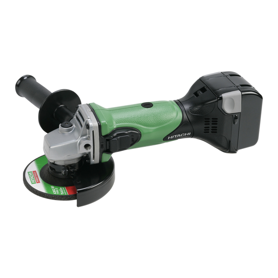 Hitachi G 14DSL Manual De Instrucciones