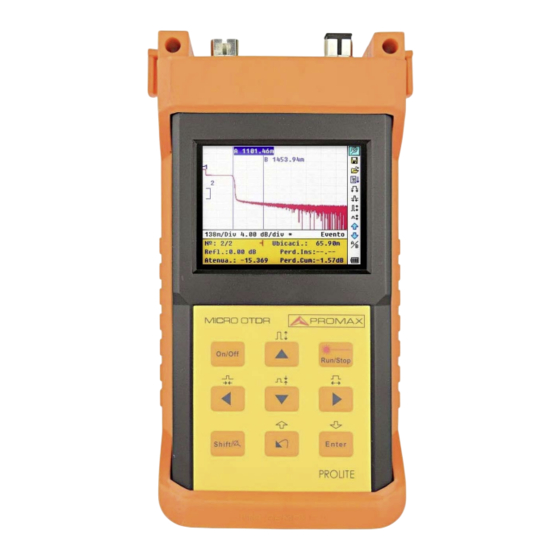 Promax PROLITE-50 Manual De Instrucciones