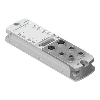 Festo CPX-AP-I-EP-M12 Instrucciones De Utilizacion