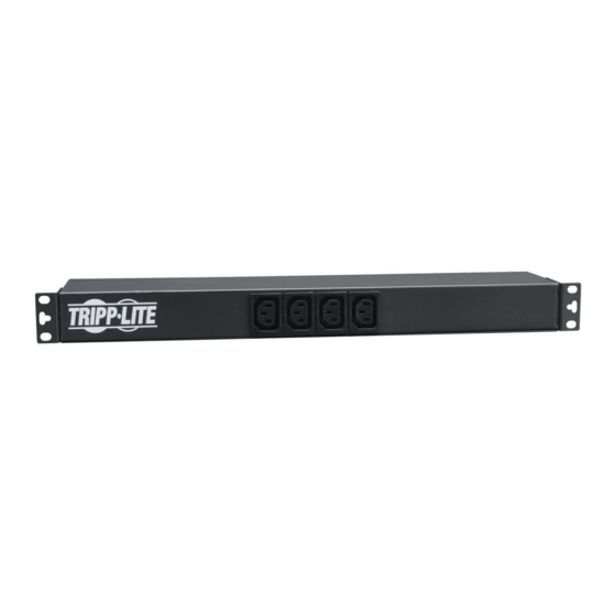 Tripp-Lite PDU12IEC Manual Del Propietário