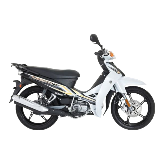 Yamaha Crypton T110C Manual Del Propietário