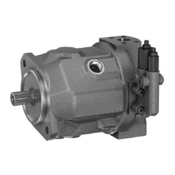 Bosch Rexroth A10VSO 31 Serie Manual De Instrucciones