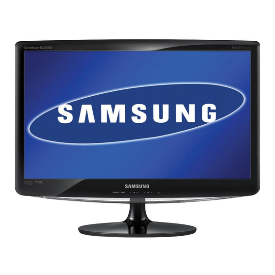 Samsung SyncMaster B2230HD Manuales