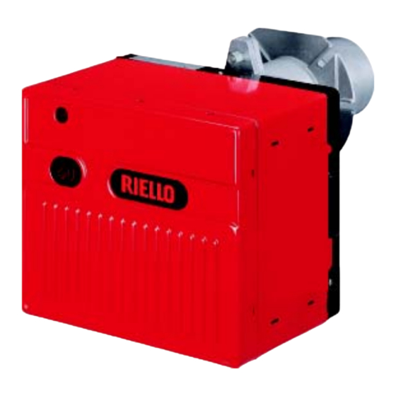 Riello 40 GS5 Instrucciones Para La Instalación, Uso Y Mantenimiento