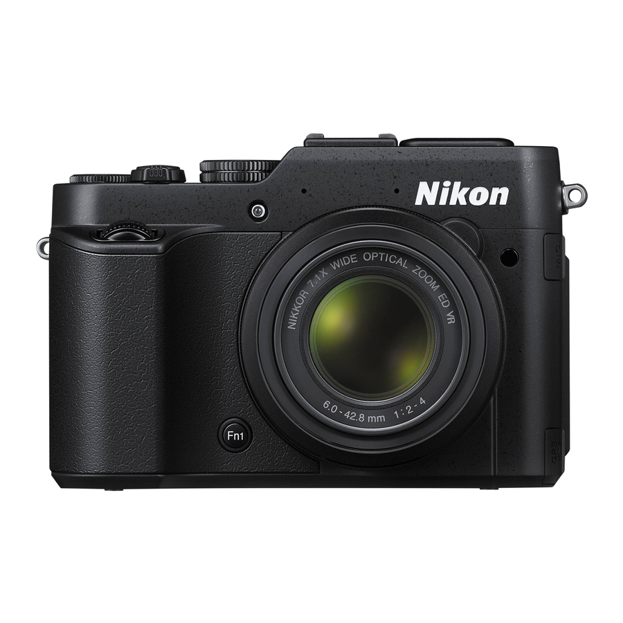 Nikon COOLPIX P7800 Guia De Inicio Rapido