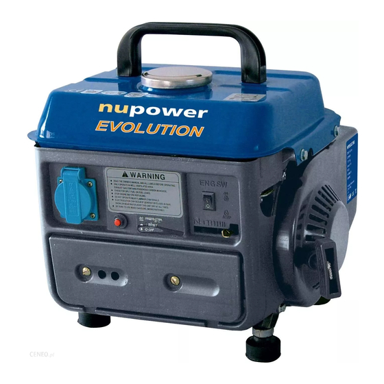 Nupower EVOLUTION NPEGG780 Manuales