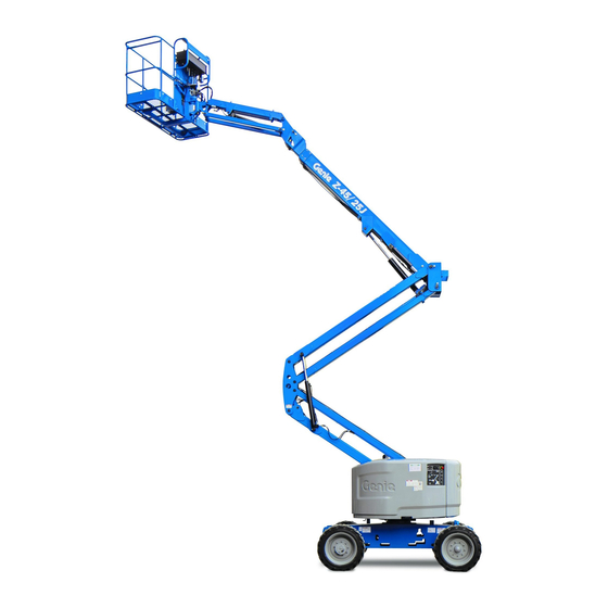 Genie Z-45/25 Bi-Energy Manual Del Operario
