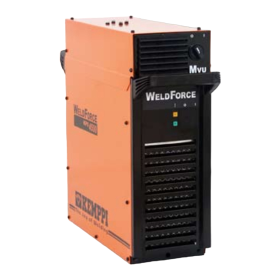 Kemppi WeldForce KPS 3500 Manual Del Usuario