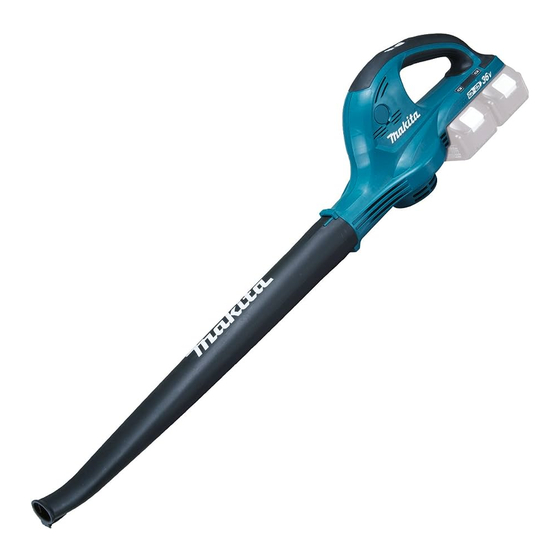 Makita DUB361 Manual De Instrucciones