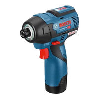Bosch GDS 12V-115 Manual Original