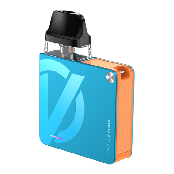 Vaporesso XROS 3 NANO Instrucciones De Uso