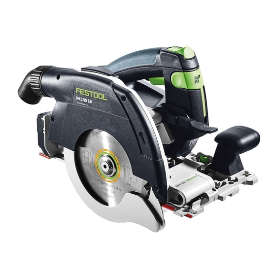 Festool HKC 55 EB Manual De Instrucciones