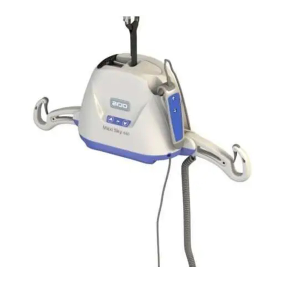 Getinge Arjohuntleigh Maxi Sky 440 Instrucciones De Uso
