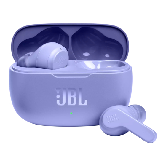 JBL VIBE200 TWS Guia De Inicio Rapido