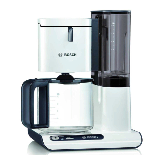 Bosch Styline TKA80 Serie Instrucciones De Uso