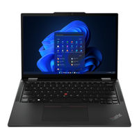 Lenovo ThinkPad X13 Gen 1 Guia Del Usuario