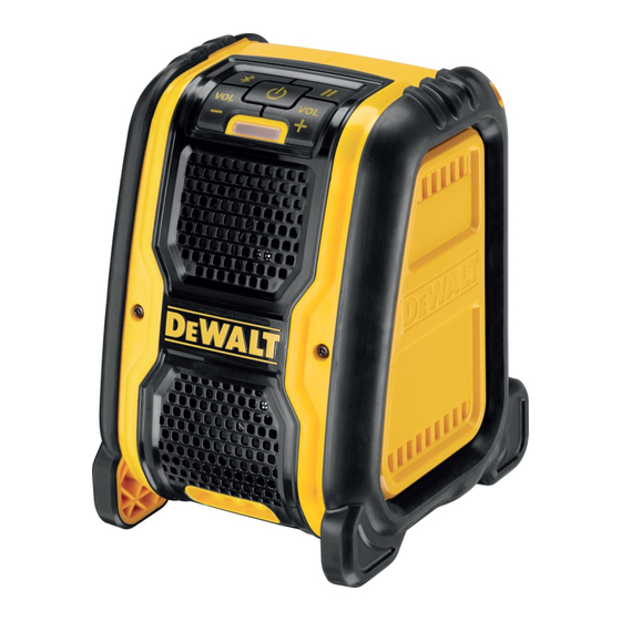 DeWalt DCR006 Traducido De Las Instrucciones Originales