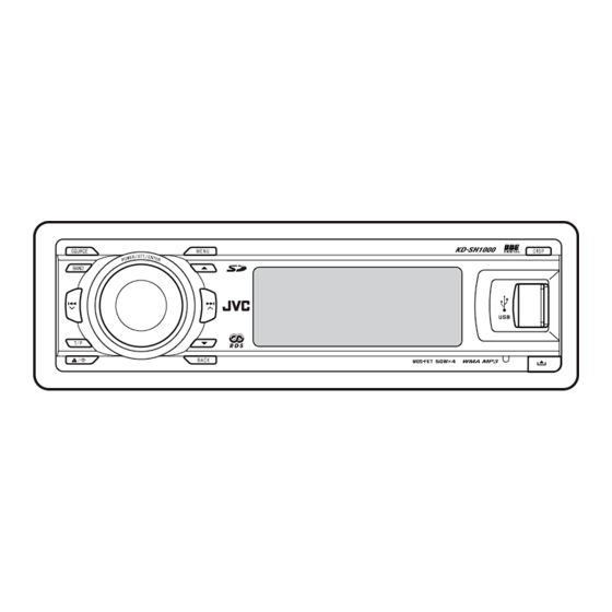 JVC KD-SH1000 Manual De Instrucciones