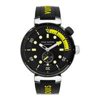 LOUIS VUITTON TAMBOUR STREET DIVER Manual Del Usuario